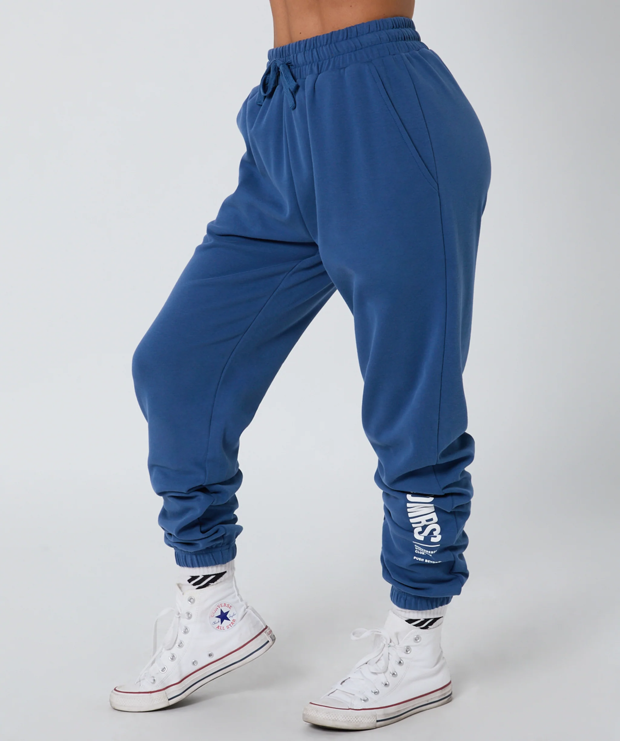 Strength Club Track Pants Burleigh Blue by OneMoreRep