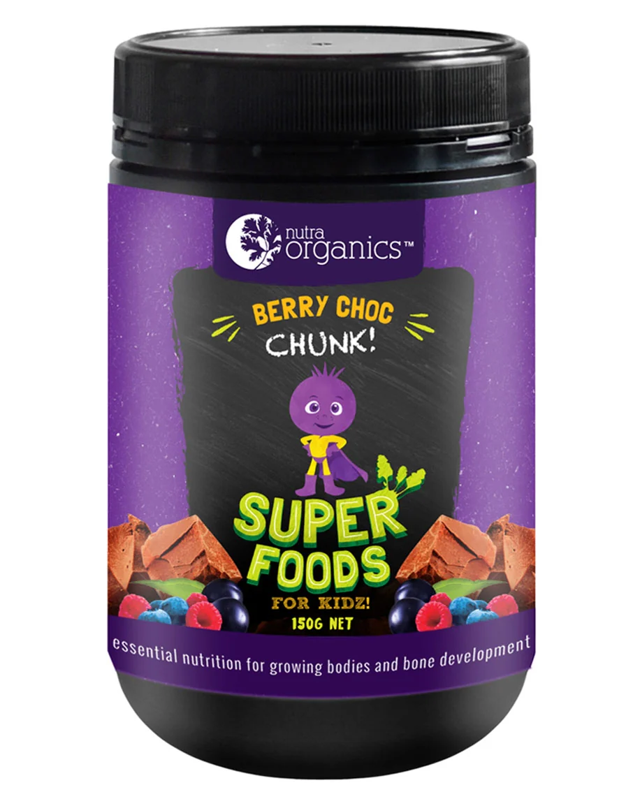 Super Foods for Kidz (Berry Choc Chunk) by Nutra Organics