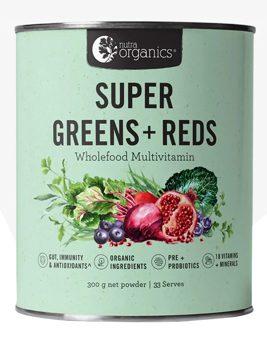 Super Greens & Reds (Powder) by Nutra Organics - Image 2