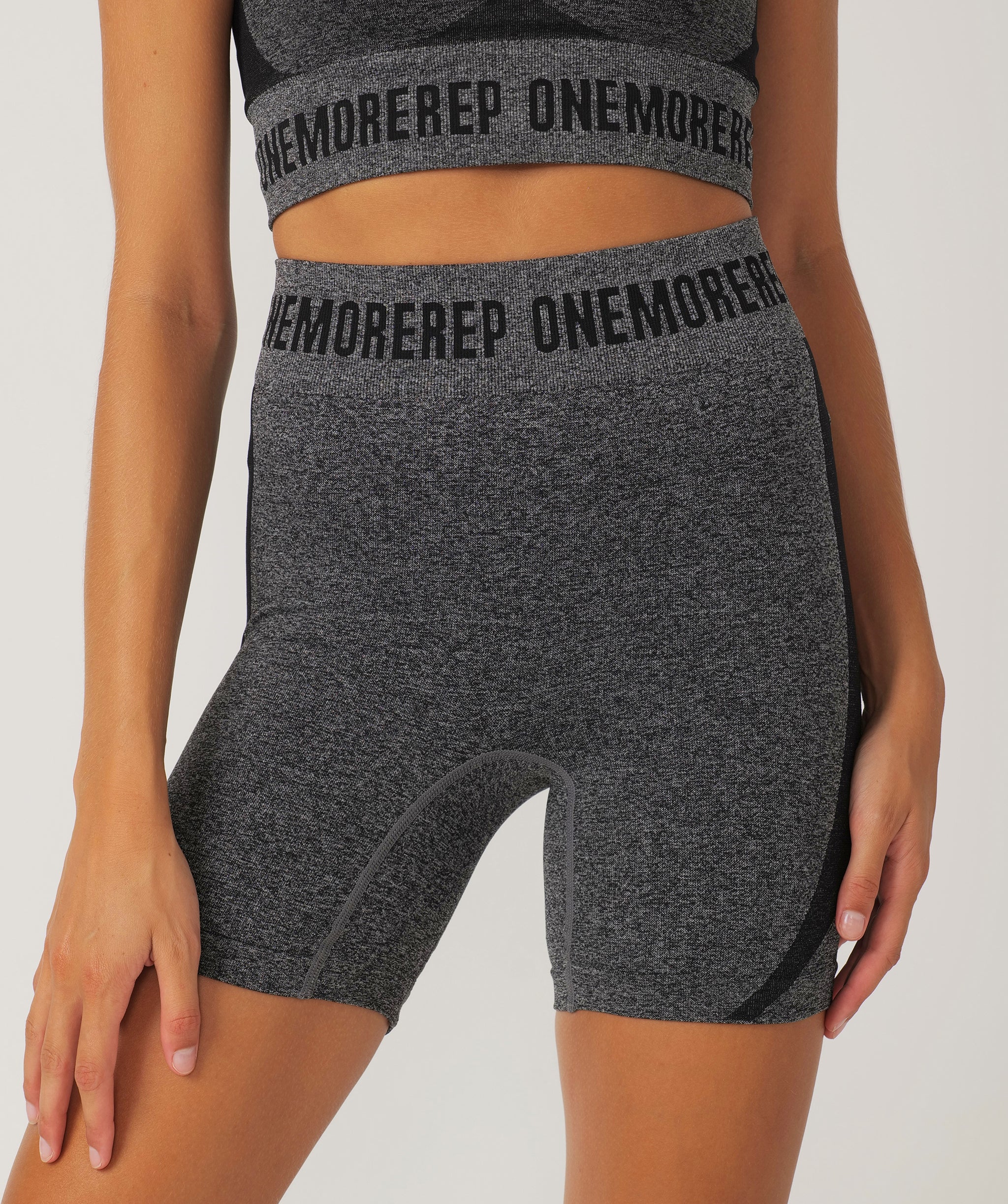 True Seamless Booty Shorts (Black) by OneMoreRep - Image 2