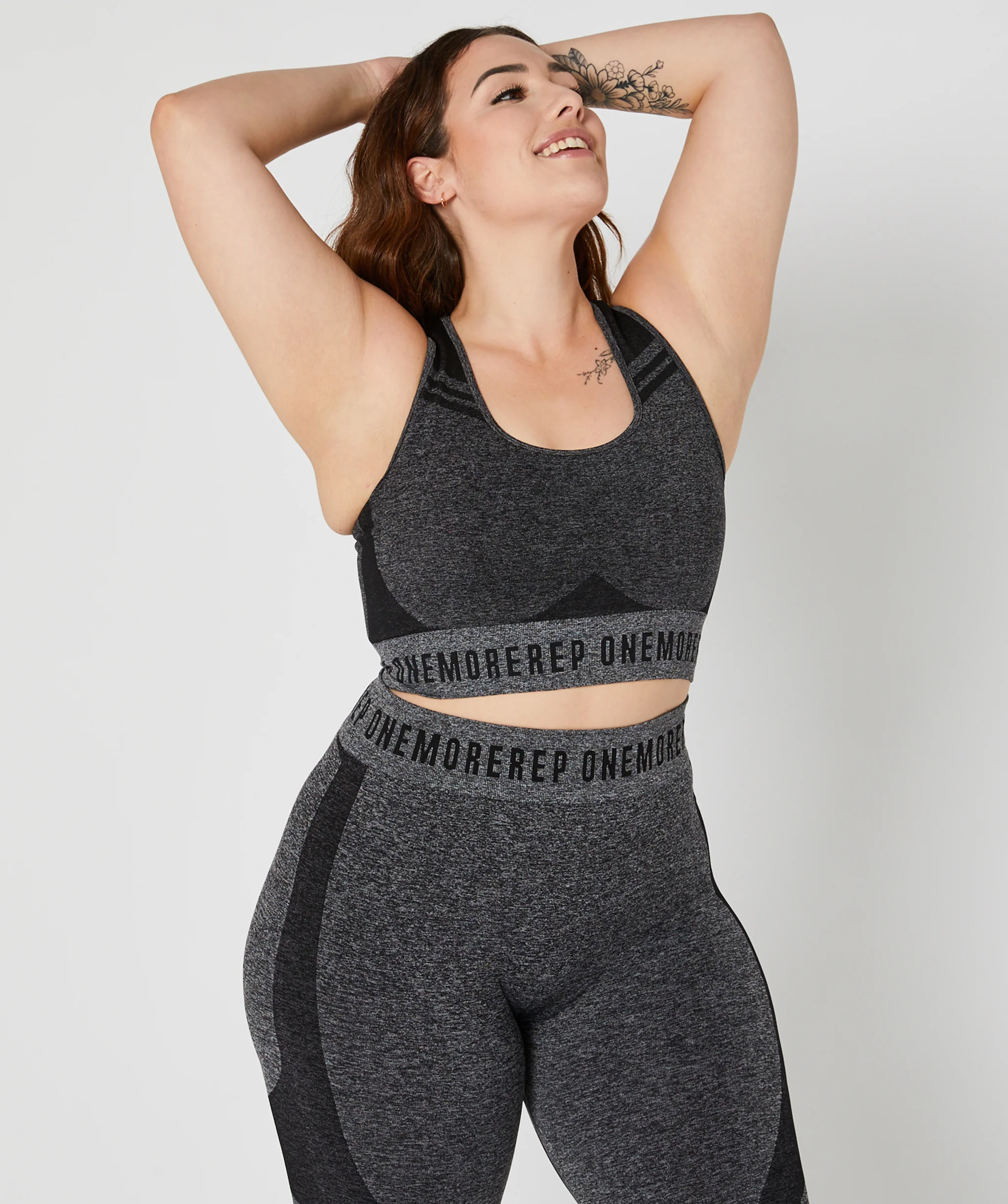 True Seamless Bra (Black) by OneMoreRep