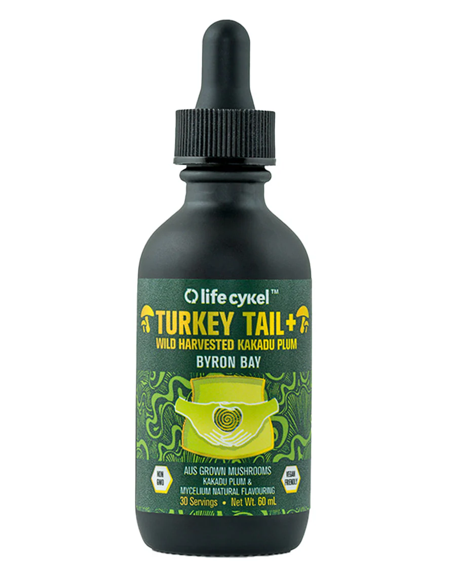 Turkey Tail Mushroom Liquid Extract by Life Cykel