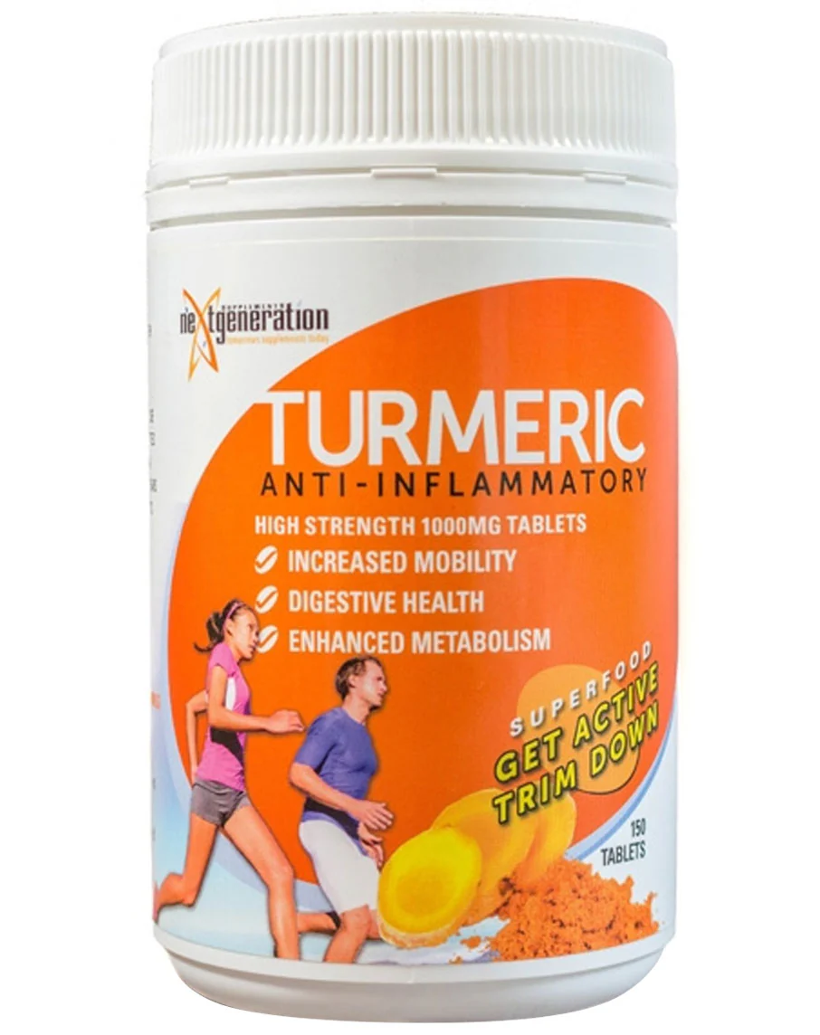 Turmeric Anti-Inflammatory Tablets by Next Generation Supplements - Image 2