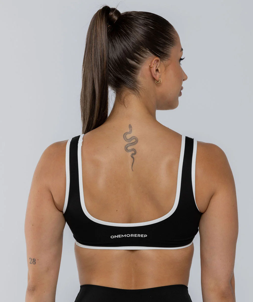 Two Tone Bralette Black by OneMoreRep - Image 6