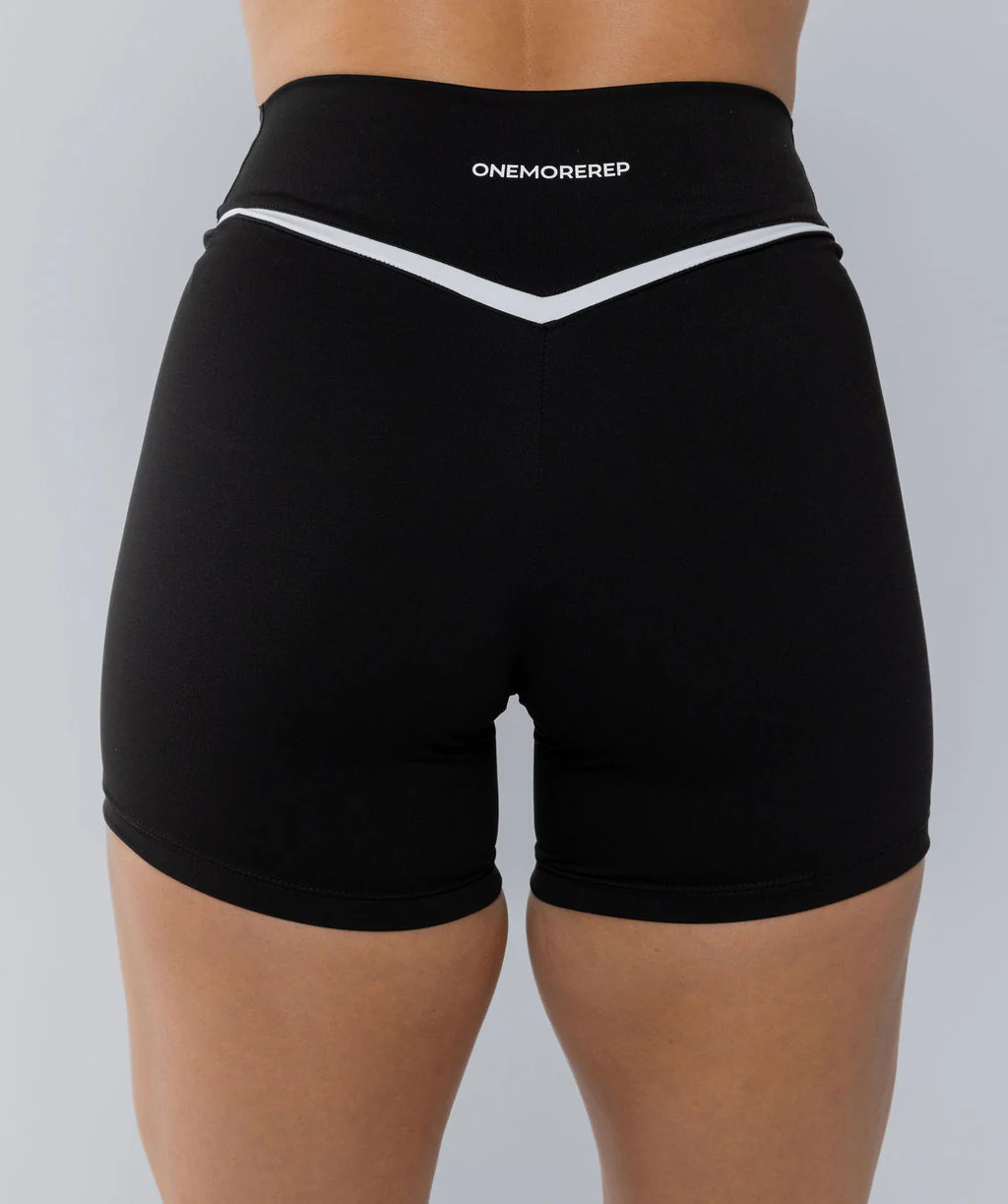 Two Tone Cross Shorts Black by OneMoreRep - Image 9
