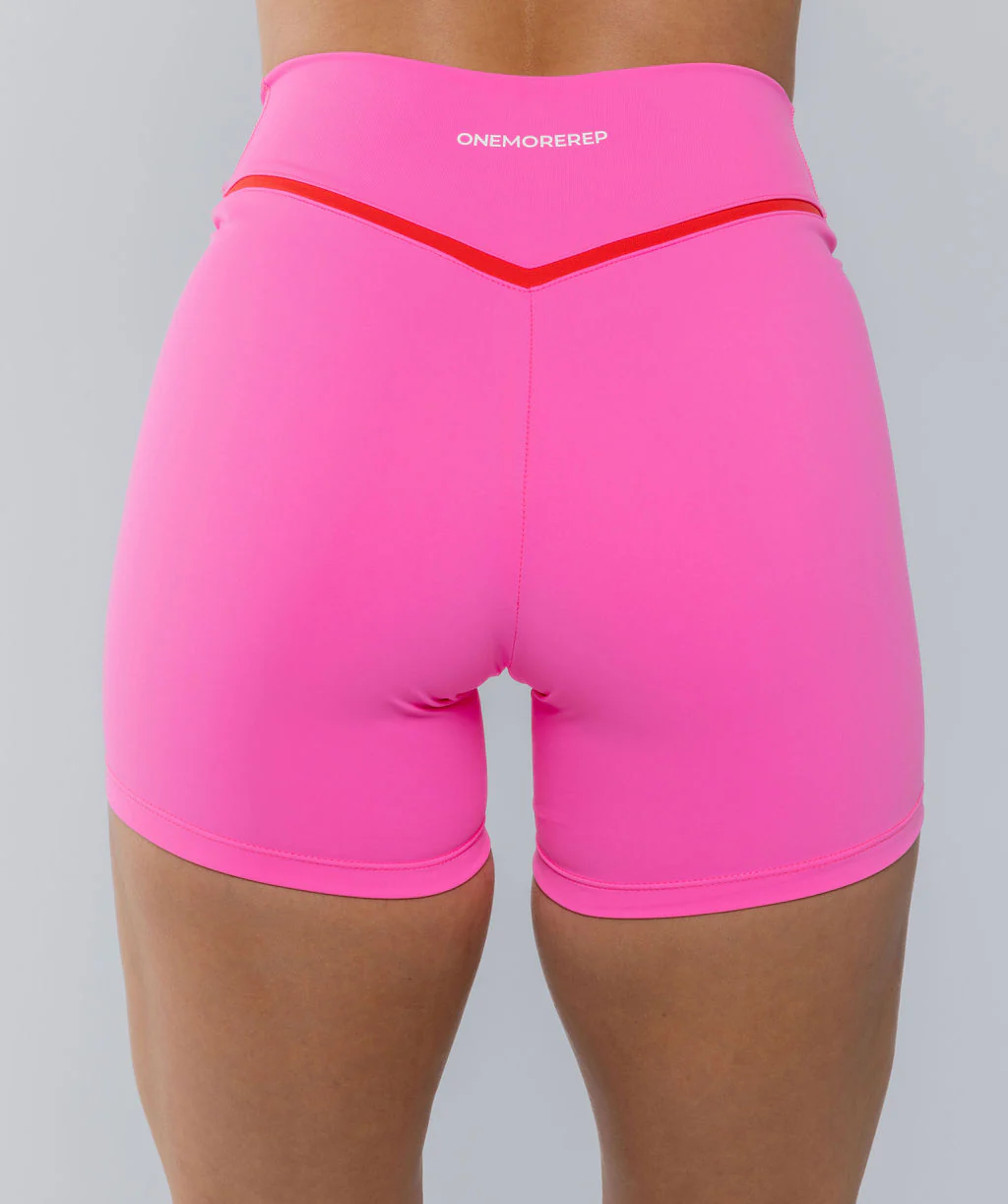 Two Tone Cross Shorts Pink Sherbet by OneMoreRep - Image 9