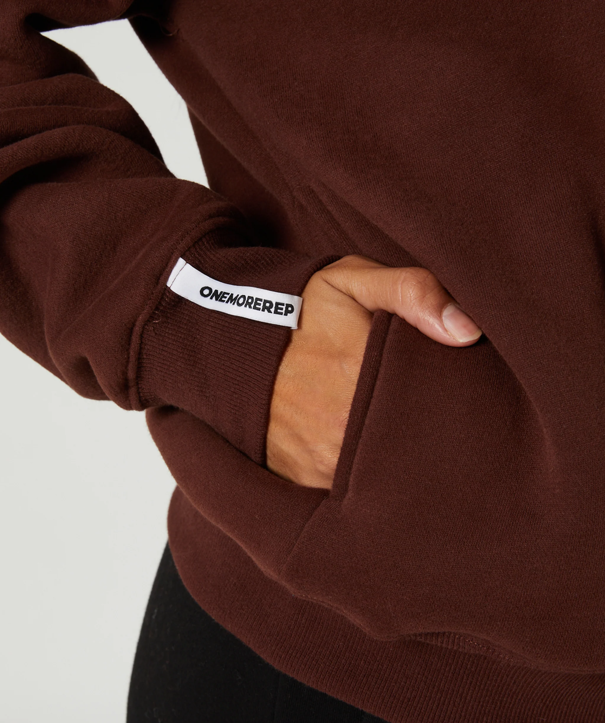 Varsity Crewneck Jumper (Mocha) by OneMoreRep - Image 6