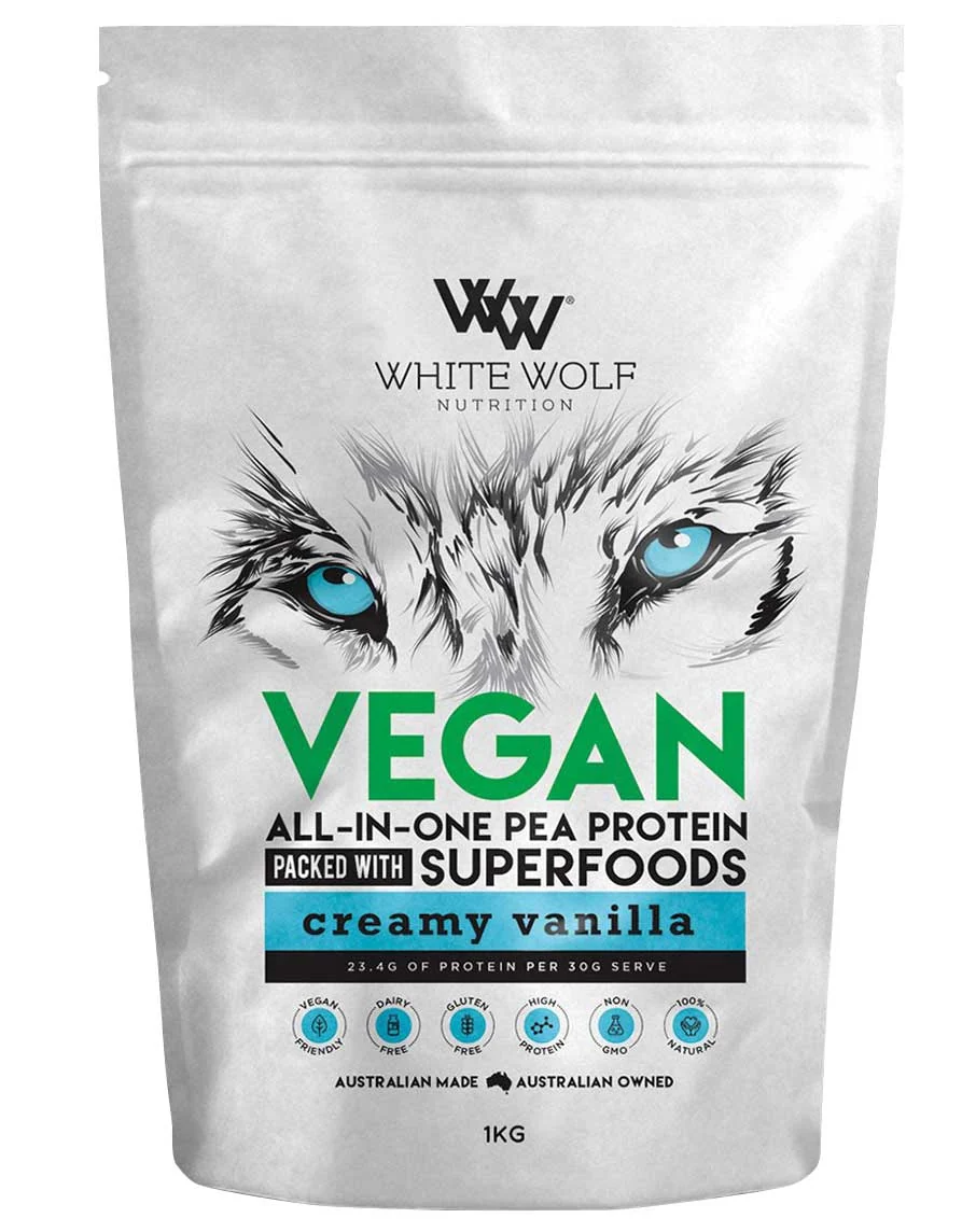 Vegan All-in-One Pea Protein by White Wolf Nutrition - Image 6