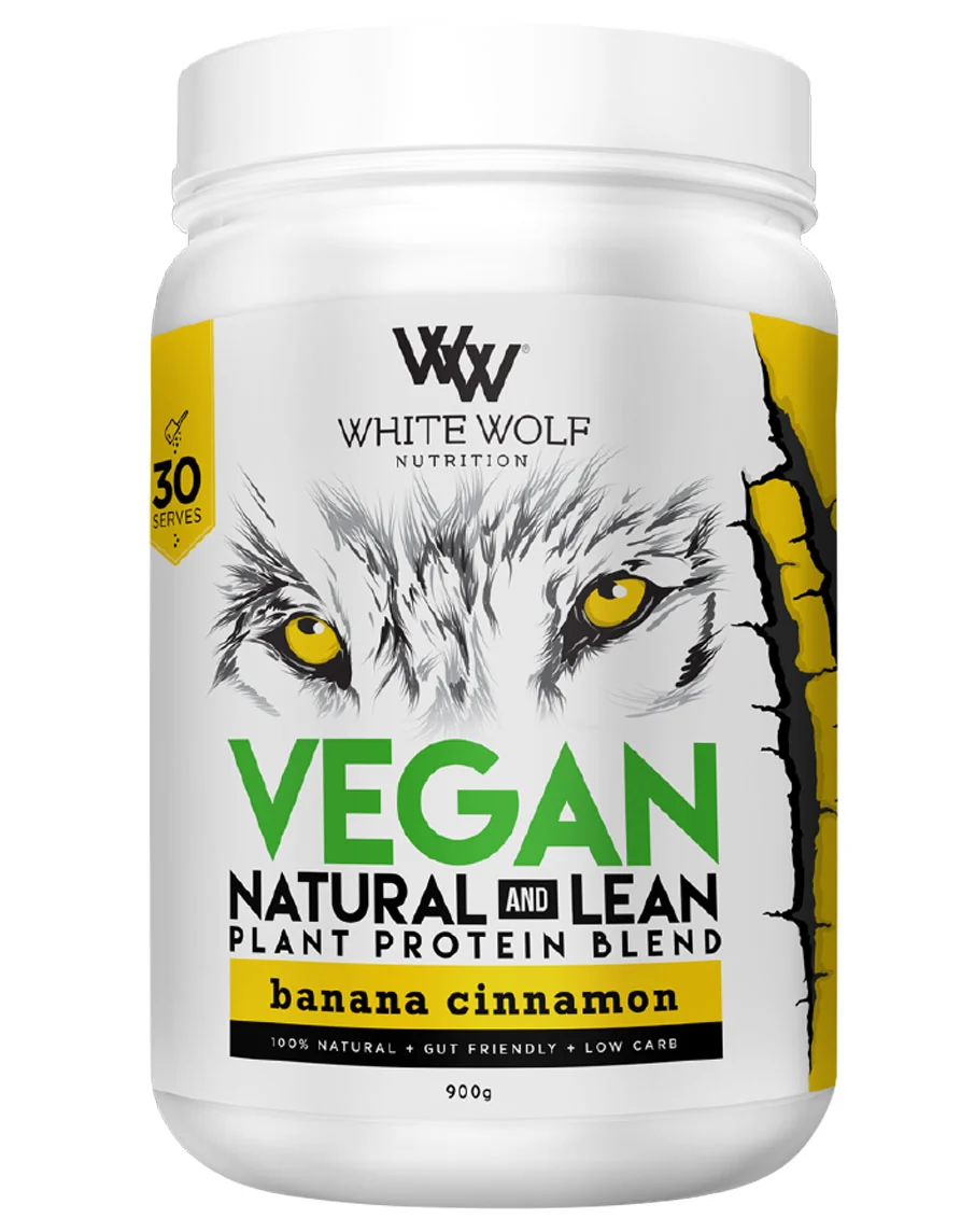 Vegan Natural & Lean Plant Protein by White Wolf Nutrition - Image 2