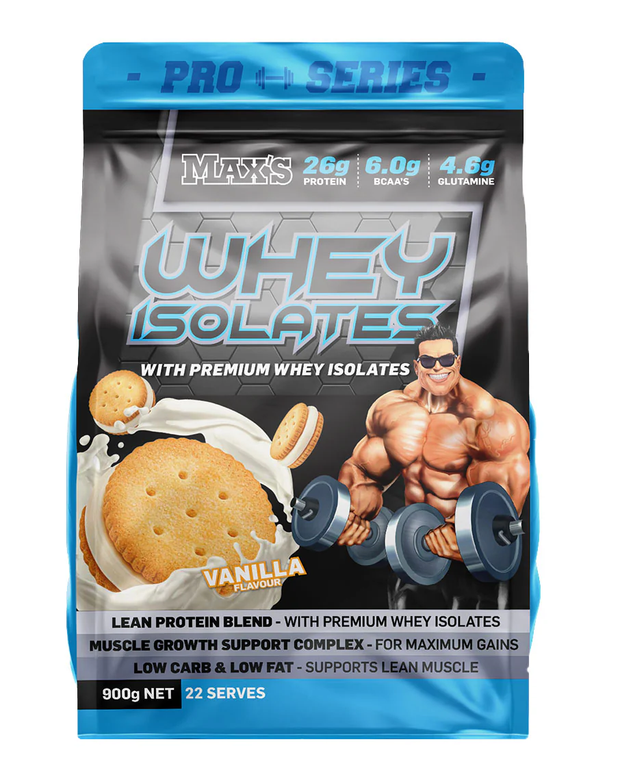 Whey Isolates by Max's Pro Series