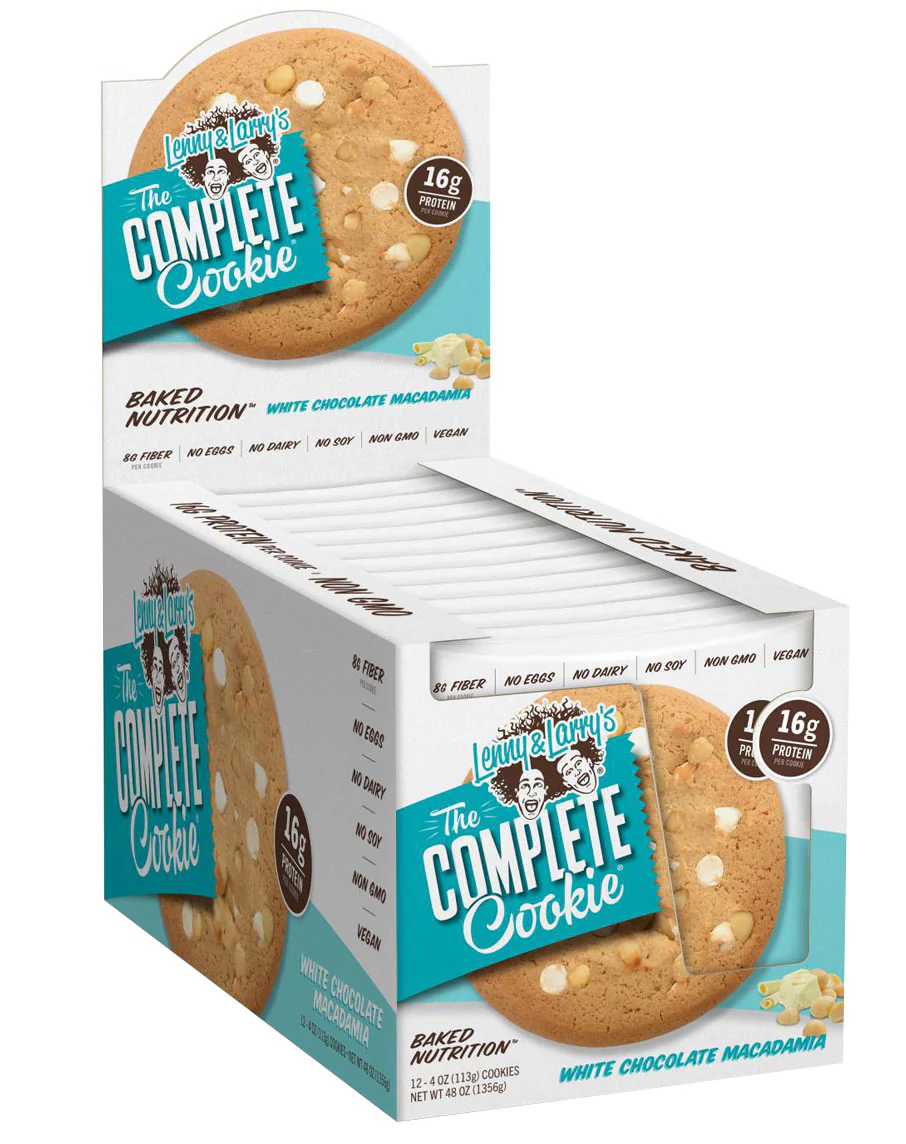 White Chocolate Macadamia Complete Cookie by Lenny & Larry's - Image 2