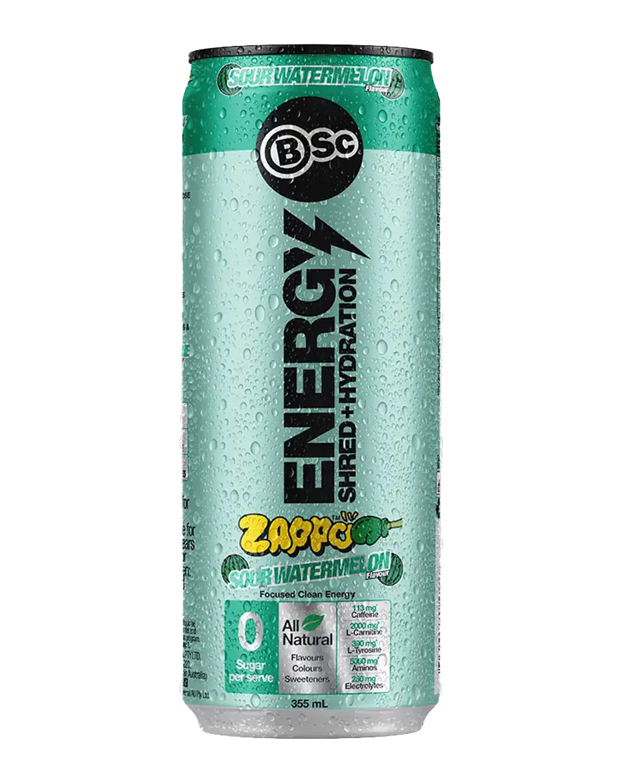Zappo Energy Shred + Hydration RTD Drink by BSc Supplements - Image 3